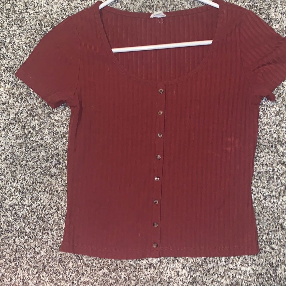 Garage cropped tee
